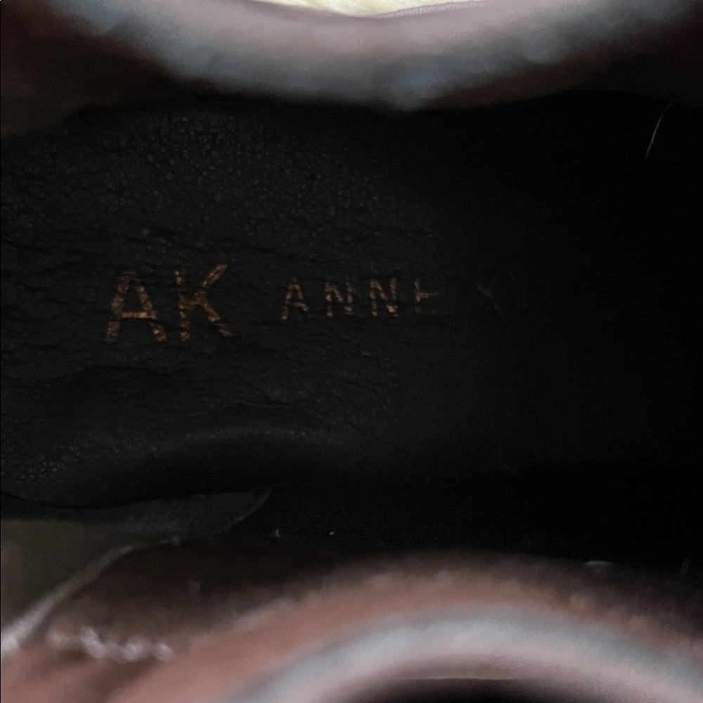 Anne Klein Brown Ankle Boots - Picture 4 of 5